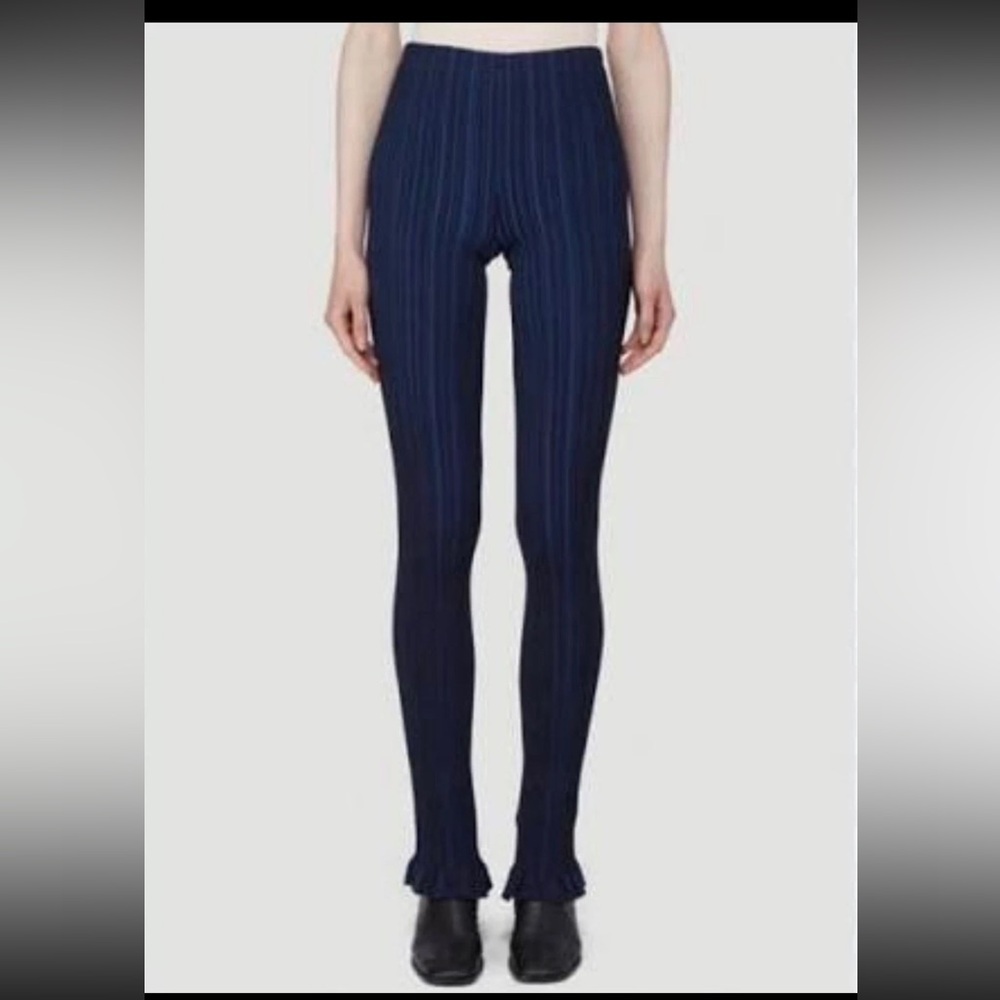 Acne Navy Rib Leggings